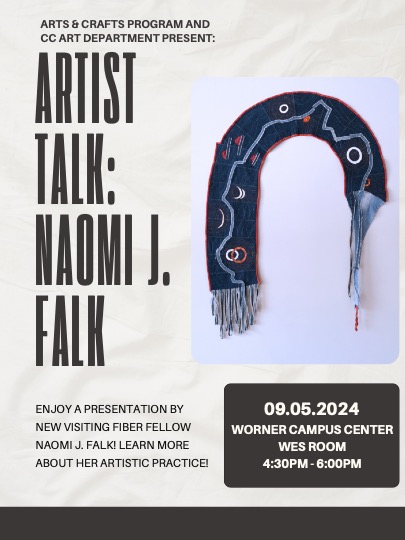 artist talk poster