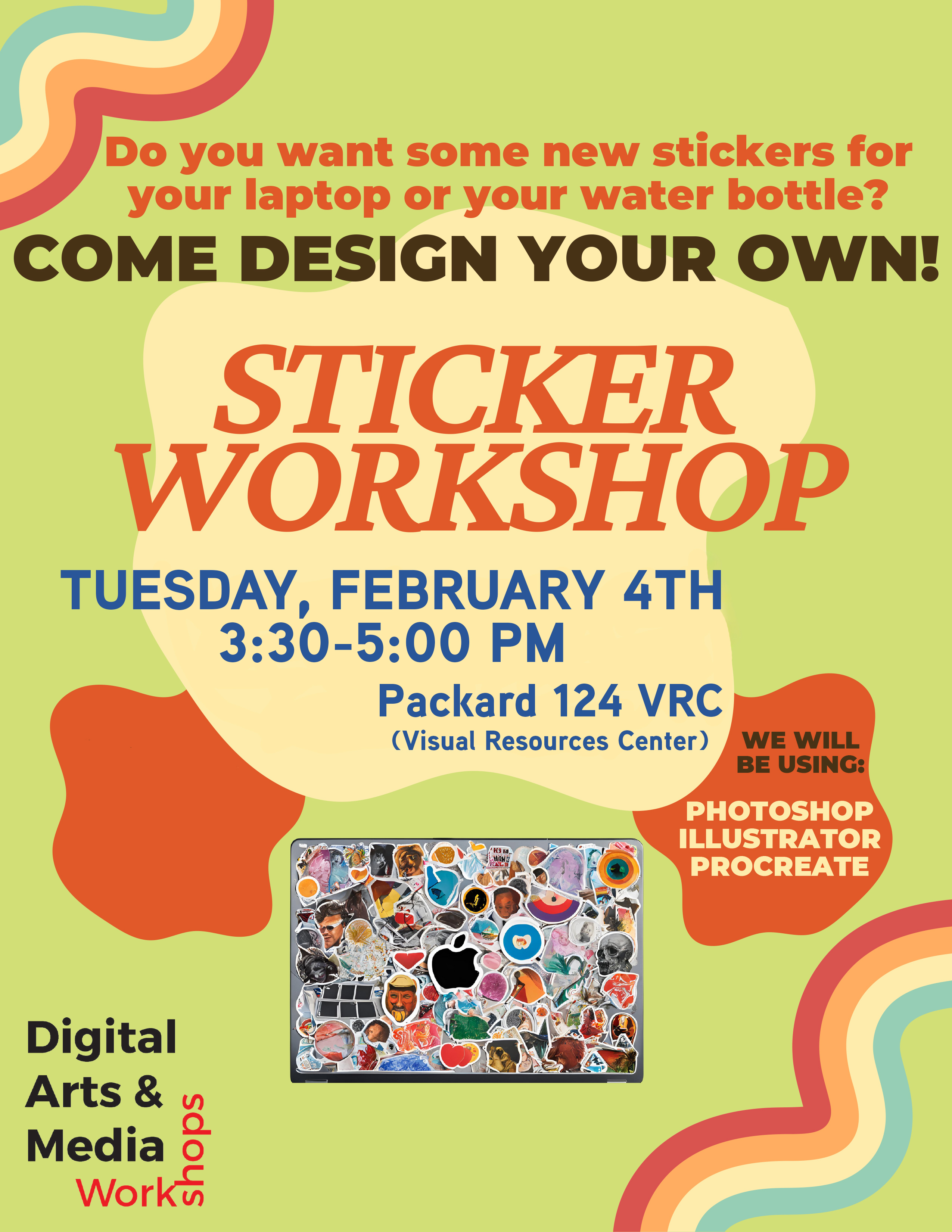 poster sticker workshop