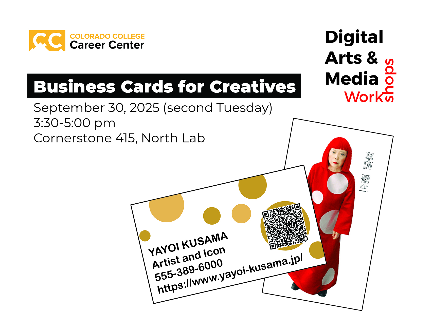 Block 2 Business Cards Workshop Poster