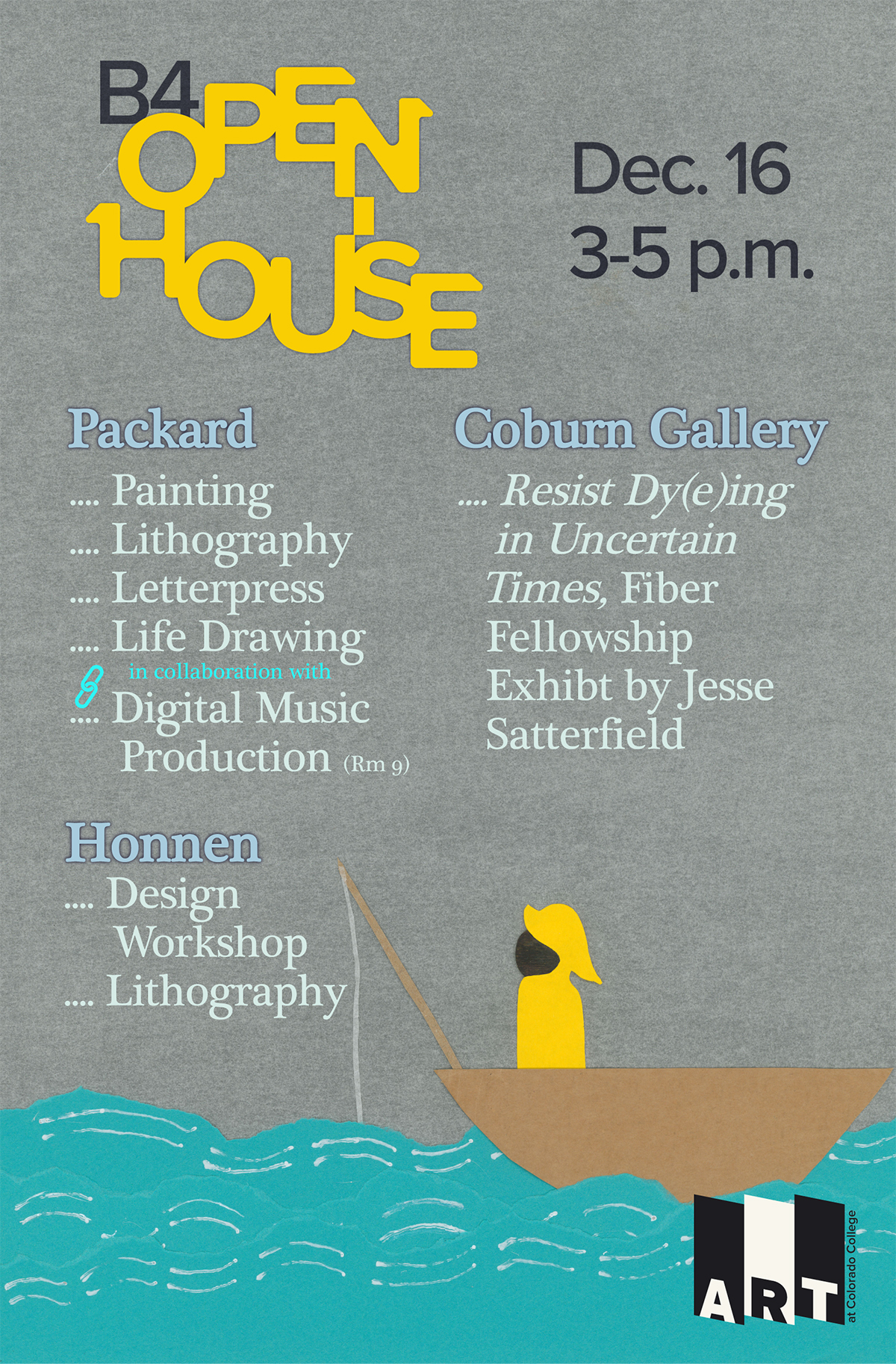 Block 4 Open House Poster