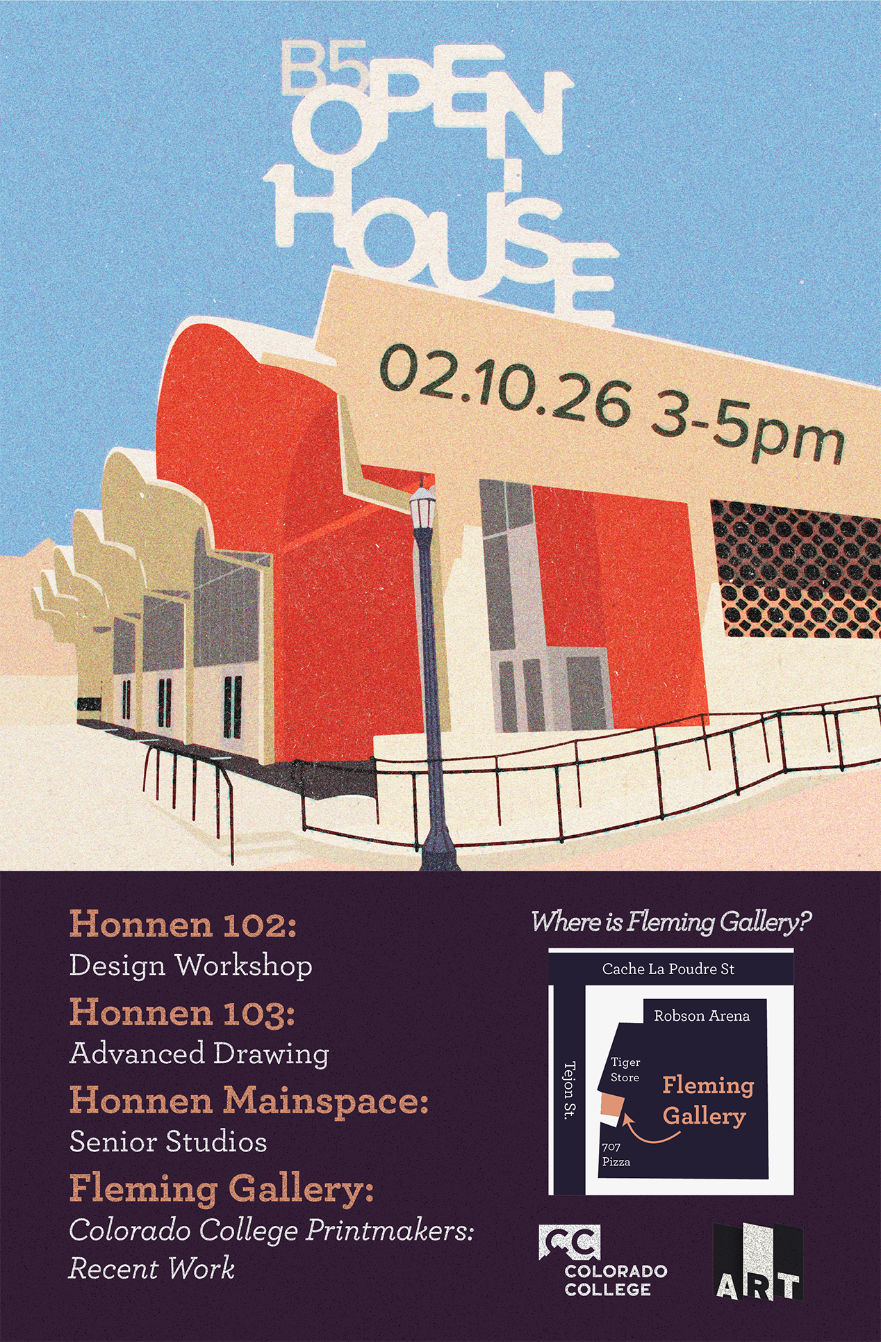 Block 5 Open House Poster