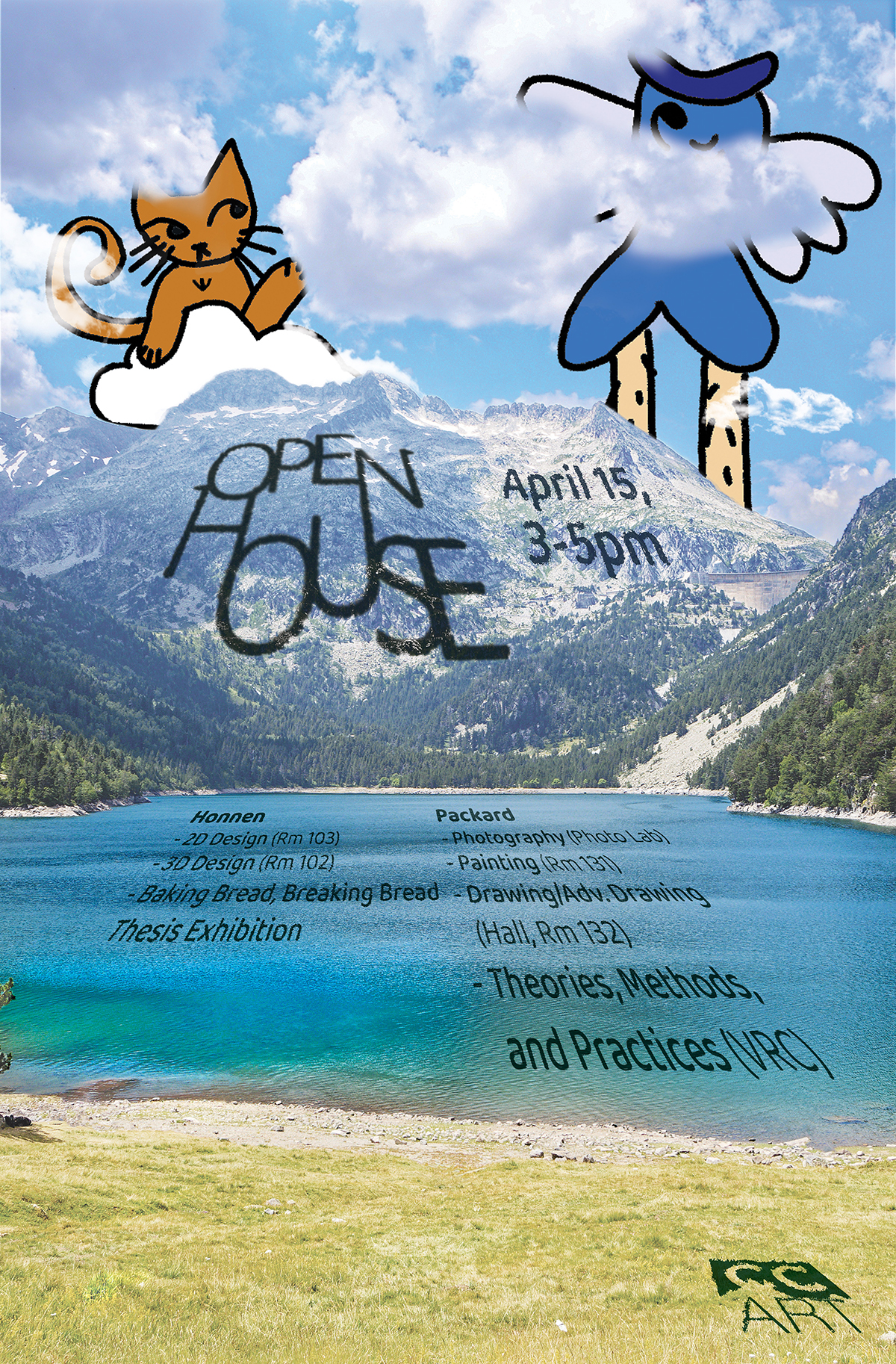 poster for block 7 open house
