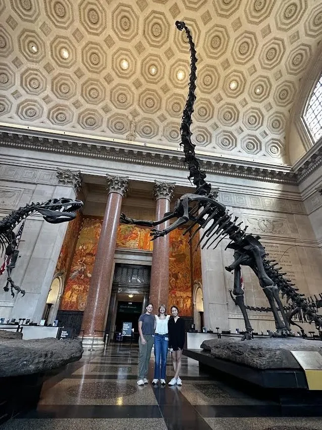 August 2024 interns at the American Museum of Natural History