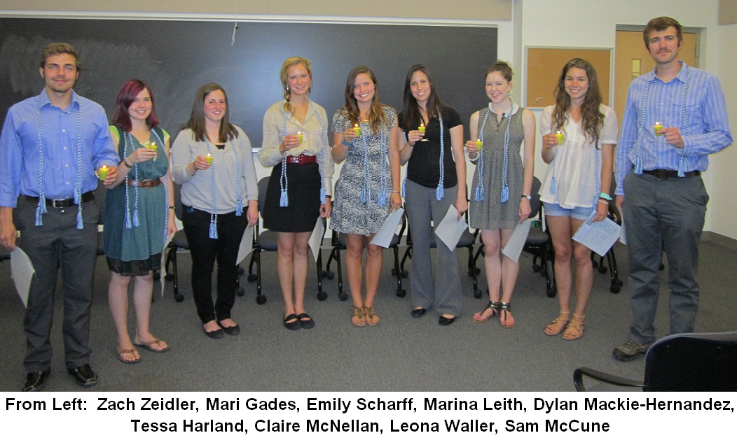 2012 Psi Chi Induction