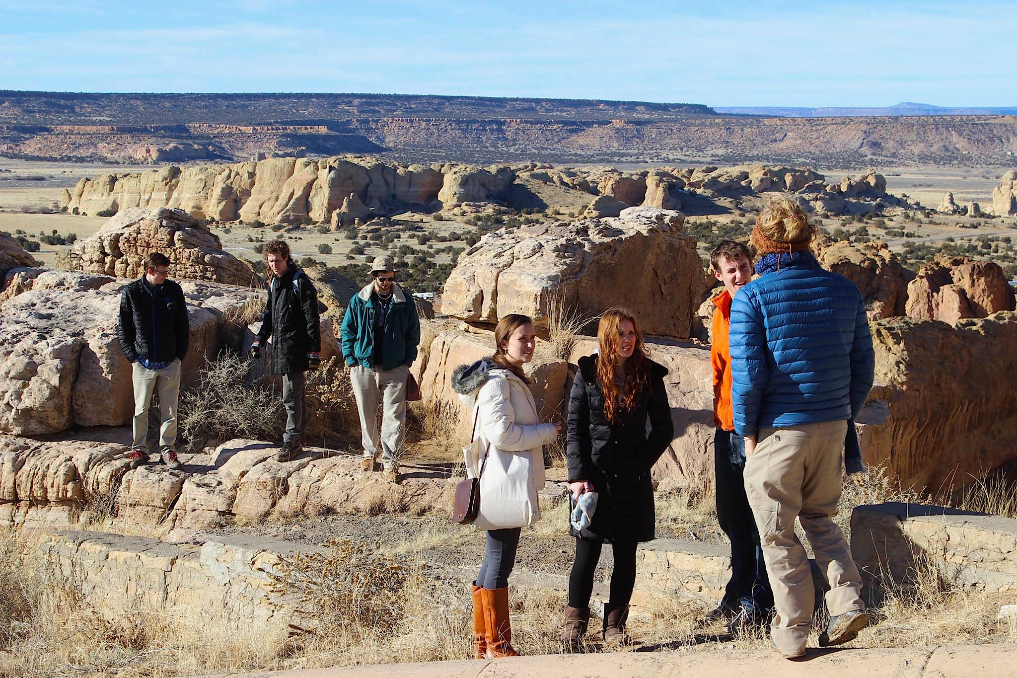 Students in New Mexico for RE 200 Religion and Colonialism