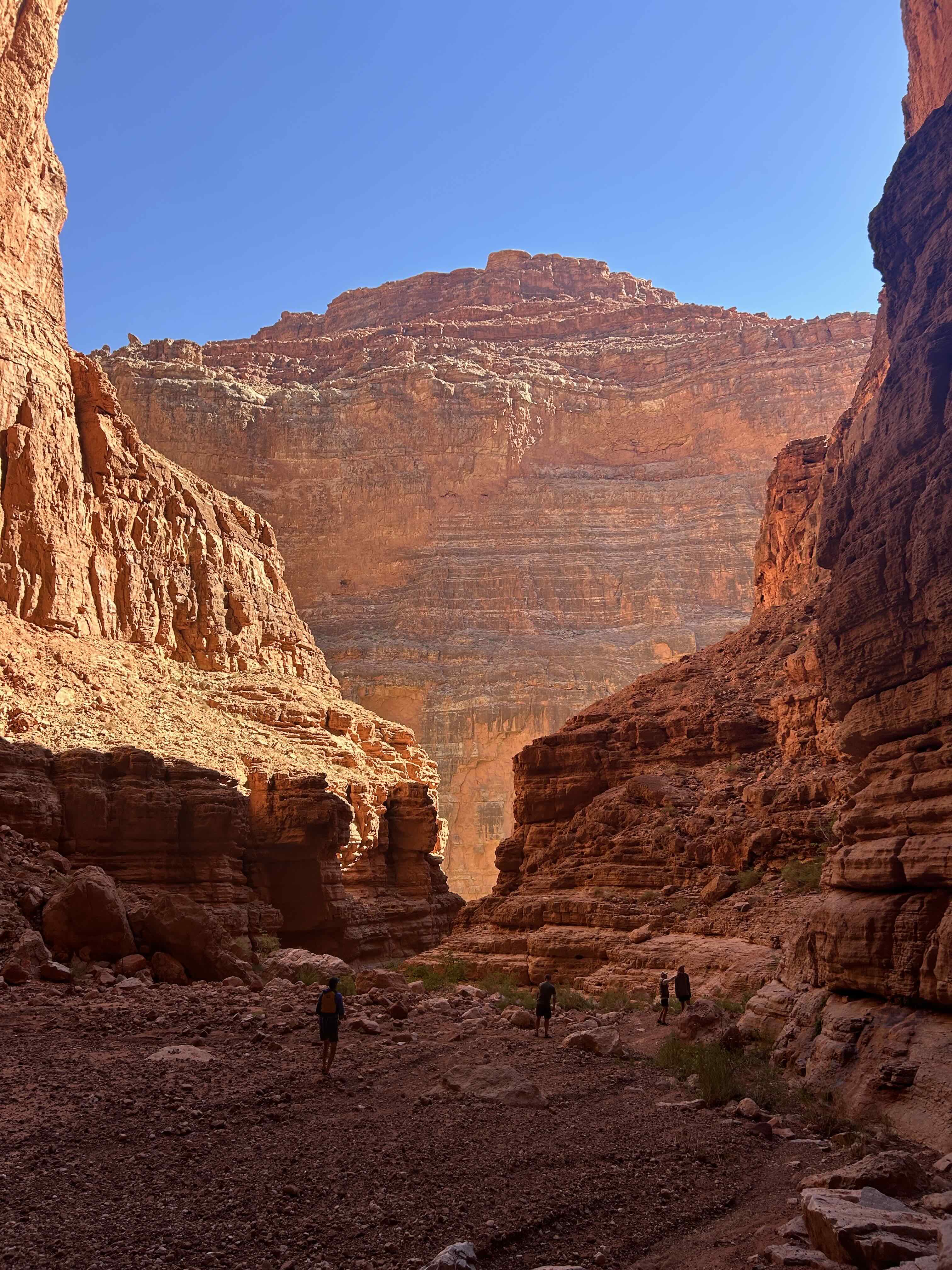 Photo of Red Bud Alcove, Grand Canyon, in October 2024. Photo provided by Evelyn Baher-Murphy ’25.