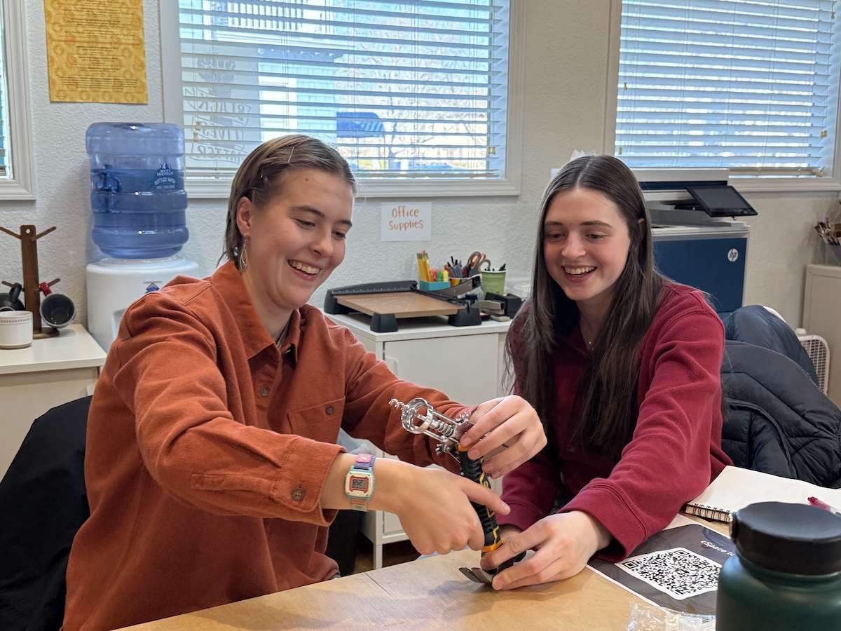 CC students participating in the Creative Courage Community
