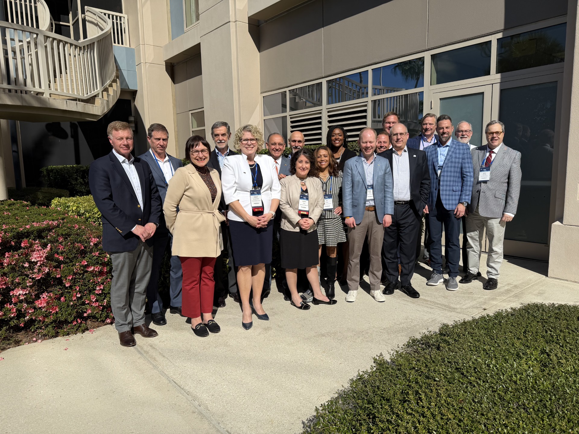 A group of college presidents at the CIC Presidents Institute.