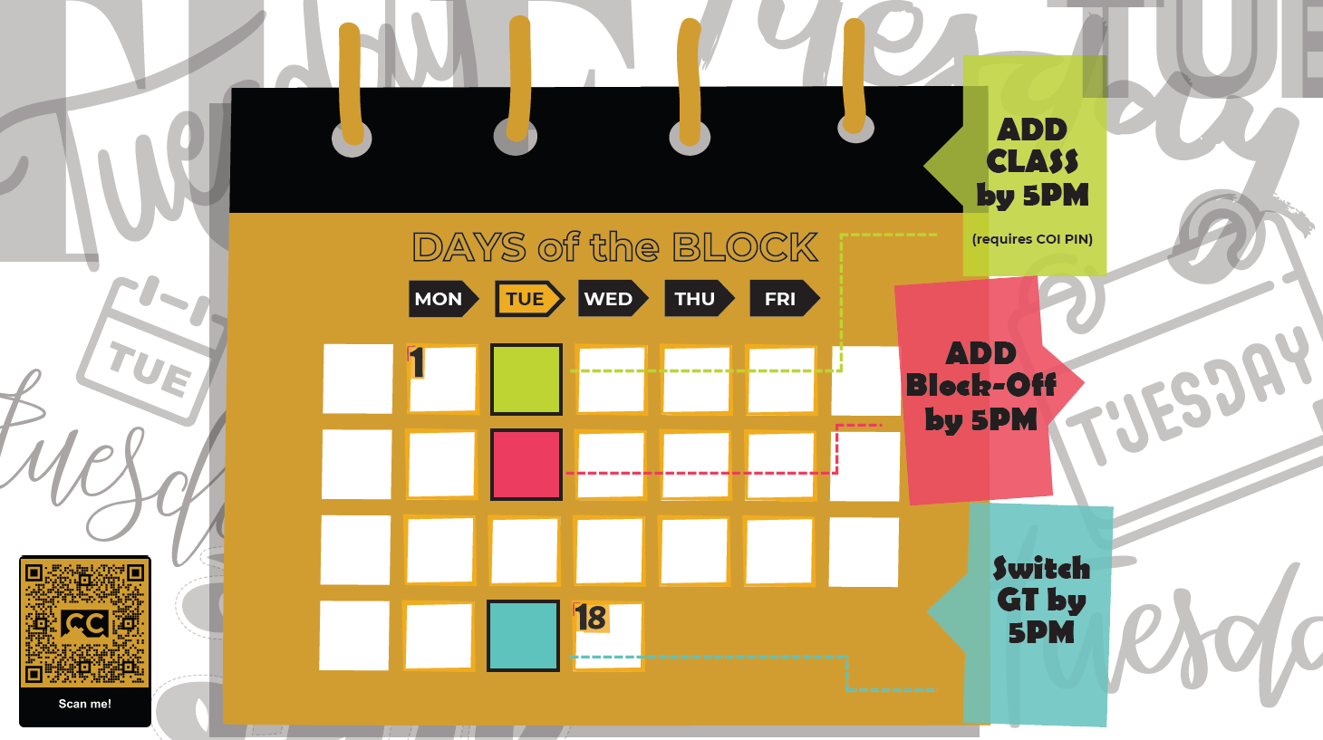 REG registration deadlines infographic