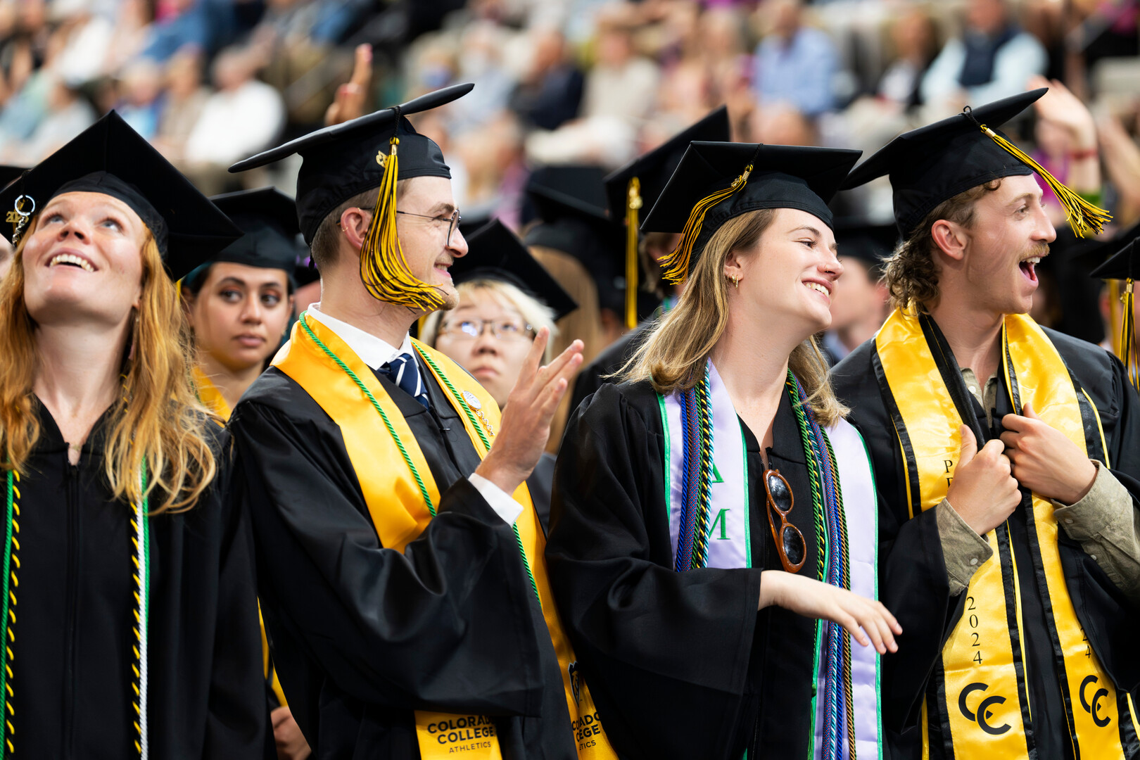 Spring Commencement 2023 on 5/28/23. Photo by Lonnie Timmons III / Colorado College.