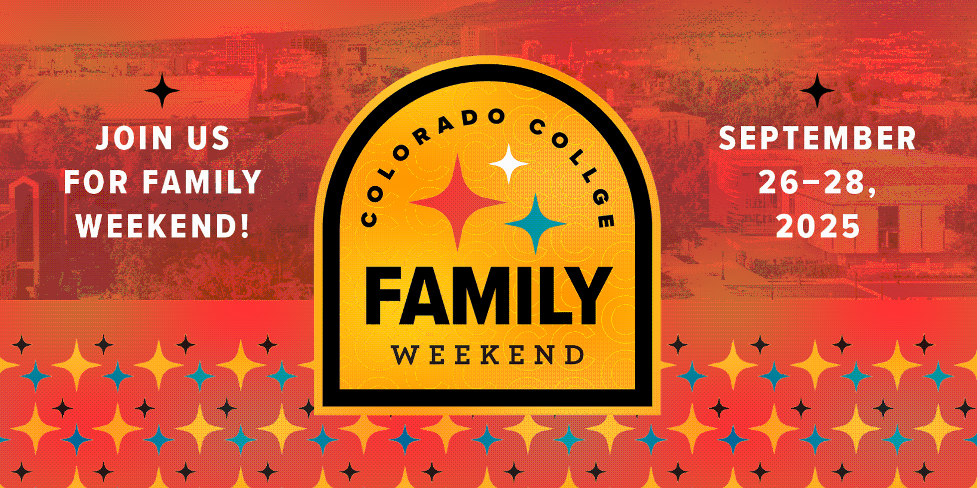 Family Weekend Banner